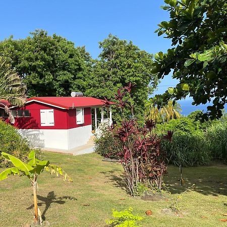 Grand Bungalow Avec Piscine Et Vue Mer Bouillante Eksteriør bilde